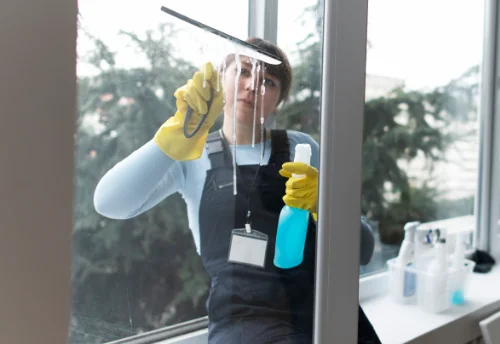 Nettoyage de vitres intérieures et extérieures à Mionnay